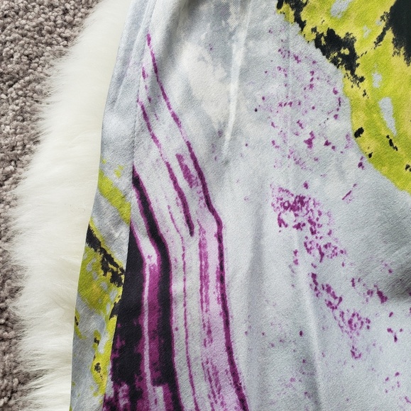 Rebecca Moses Silk Cowl Neck Sleeveless Top - Picture 4 of 4